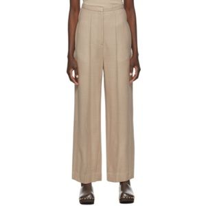 Toteme Jumbo Twill Wide Leg Trousers